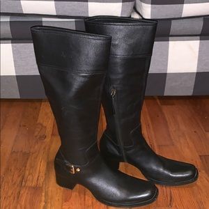Miu Miu Tall Black Boots- 38